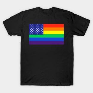 Pride American Flag T-Shirt